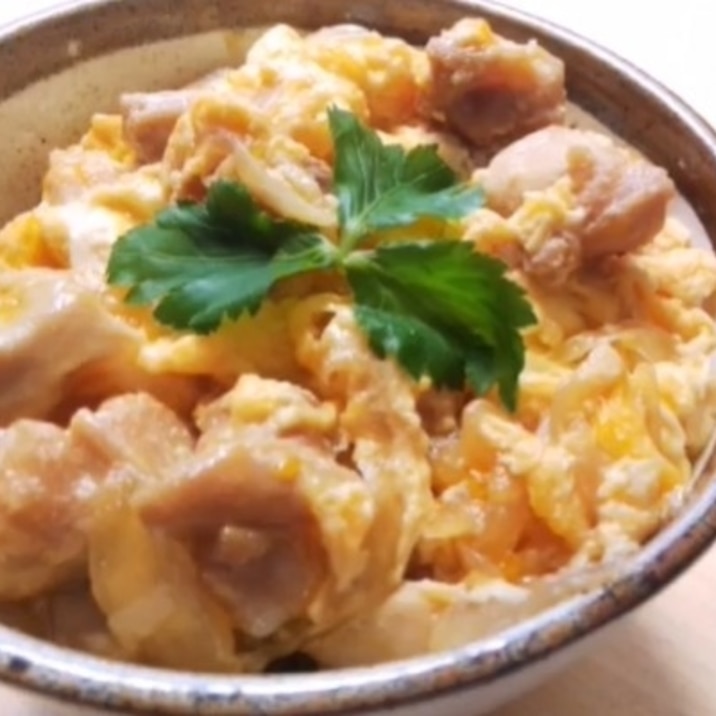 親子丼 つゆだく* 電気圧力鍋レシピ